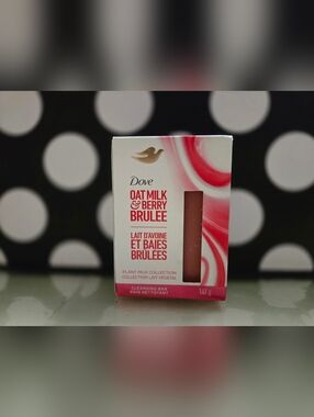 5/$25✨️Dove Oat Milk & Berry Brulee Soap Bar✨️